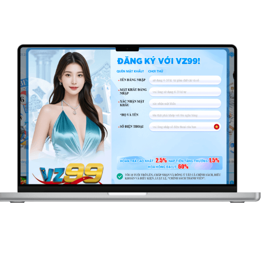 01: Đăng ký tài khoản game VZ99